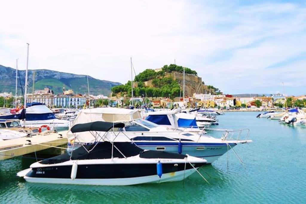Апартаменти La Naranja Denia 1ªlinea De Playa -Wifi- Parking Free Екстер'єр фото